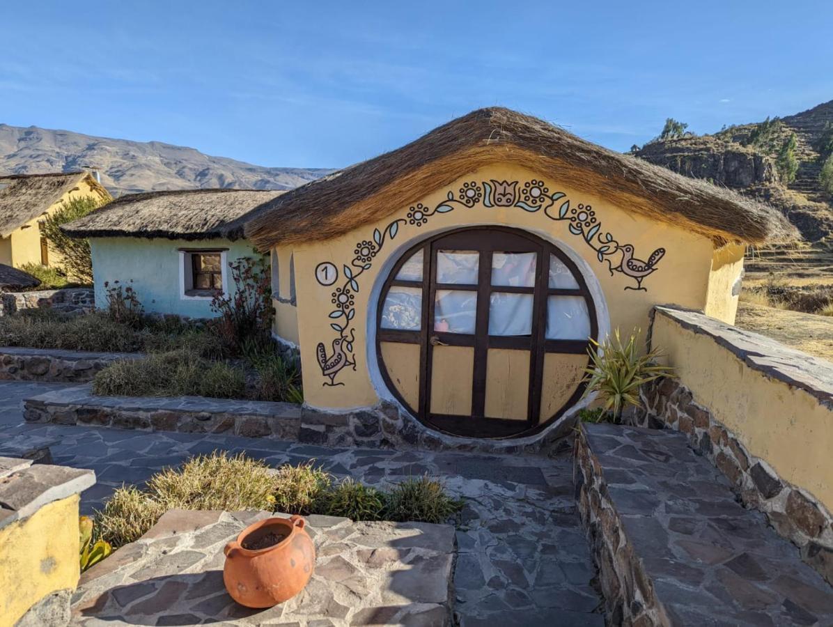 Ayni Wasi Guest House Coporaque ภายนอก รูปภาพ